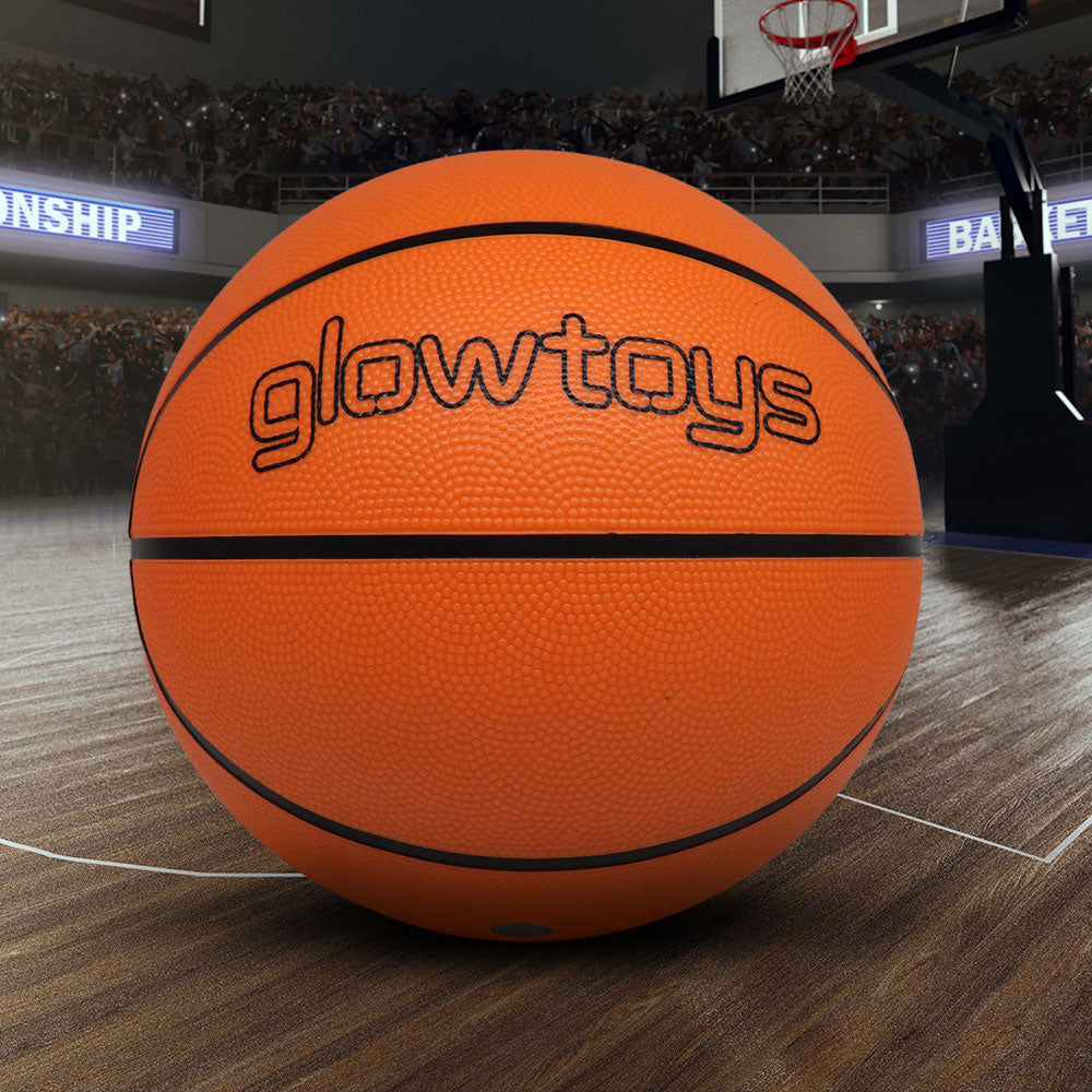 Glow Toys Light Up Basketball for Night Play: Waterproof & Durable LED Ball for Indoor/Outdoor Games